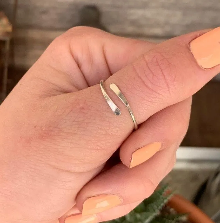 Sterling Silver Thumb Ring - Image 2