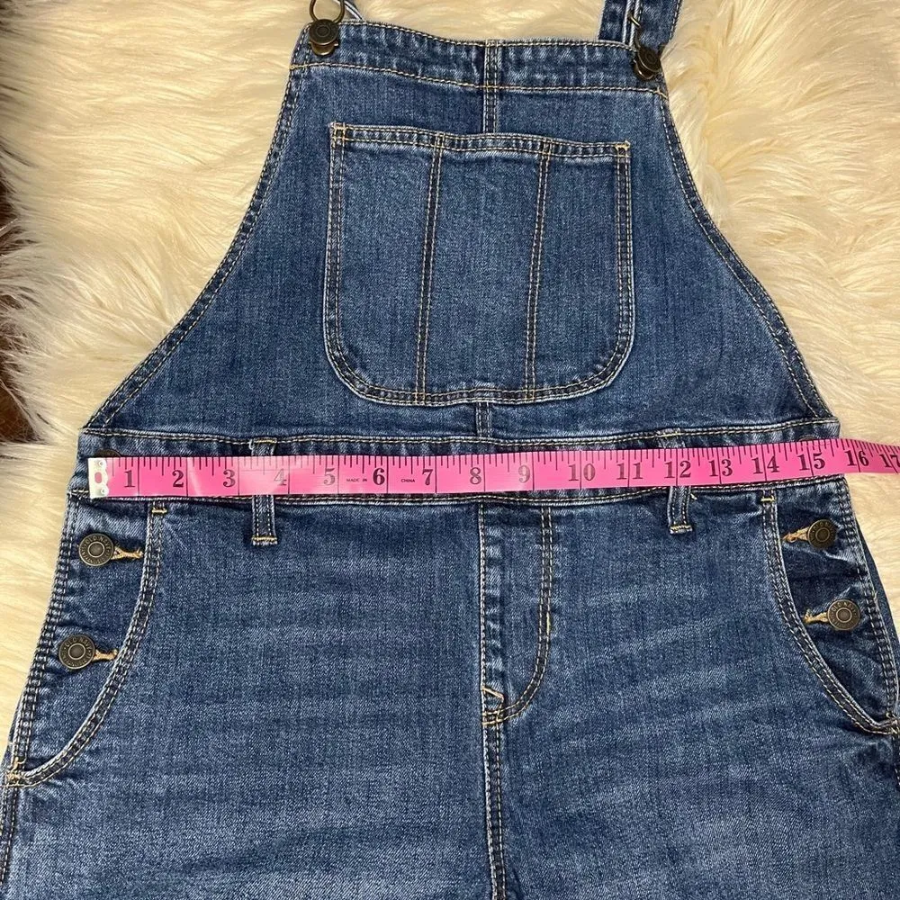 Old Navy denim shortalls sz small - Image 4