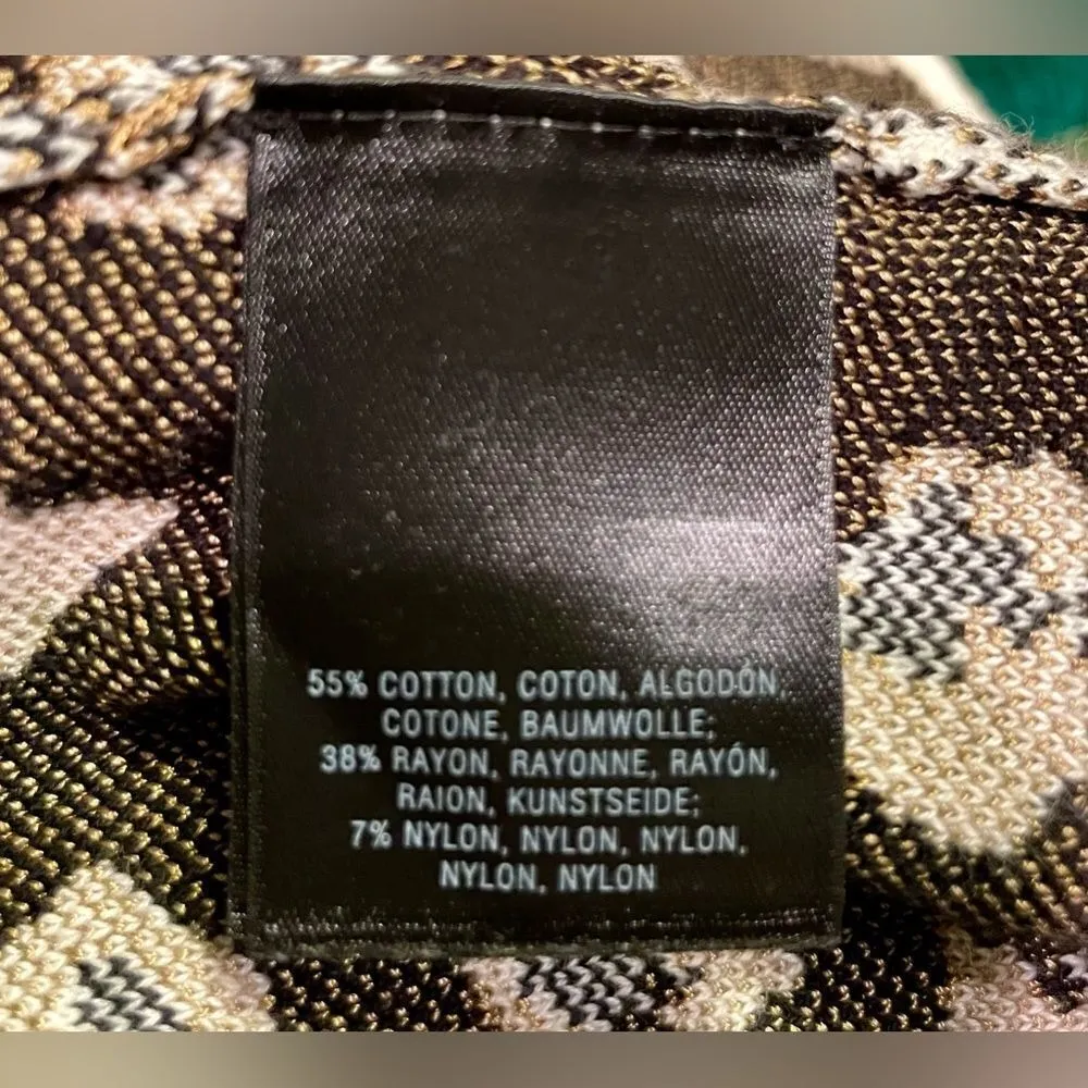 Anthropologie‎ Field Flower Leopard Print Mock Boho Chic Cozy Sweater Size XS - Image 5