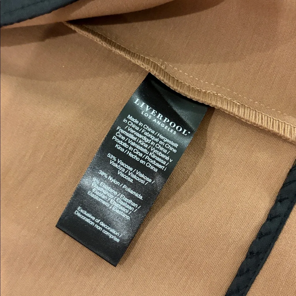 New With Tags Liverpool Petite Stretch Ponte Boyfriend Blazer Sz MP - Image 10