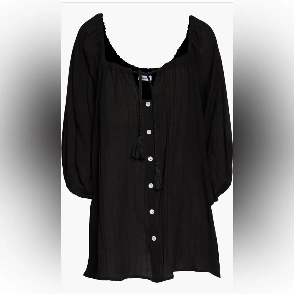 Vitamin A Black Swim Coverup - Image 6