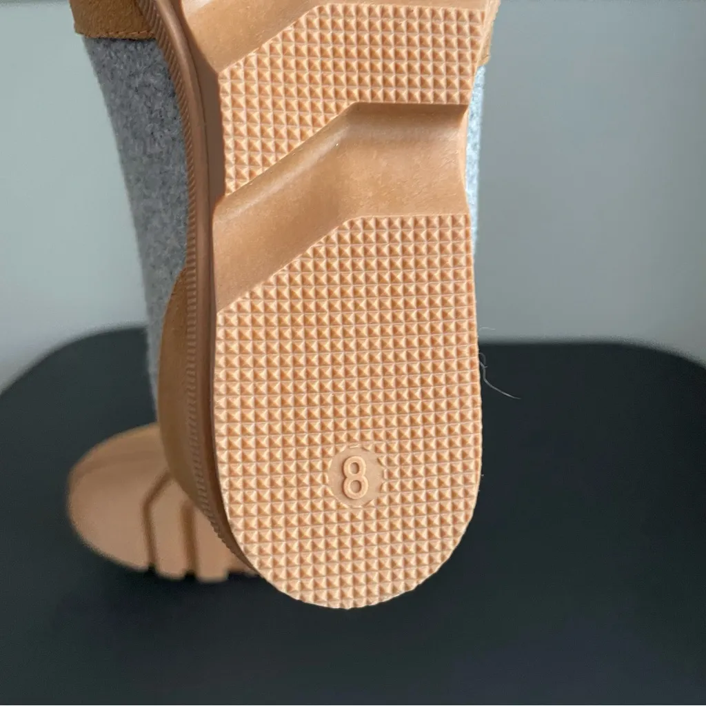 Serra Hiking Boots Womens 8 Wedge Booties Multicolor Suede Lace Up Round Toe - Image 11