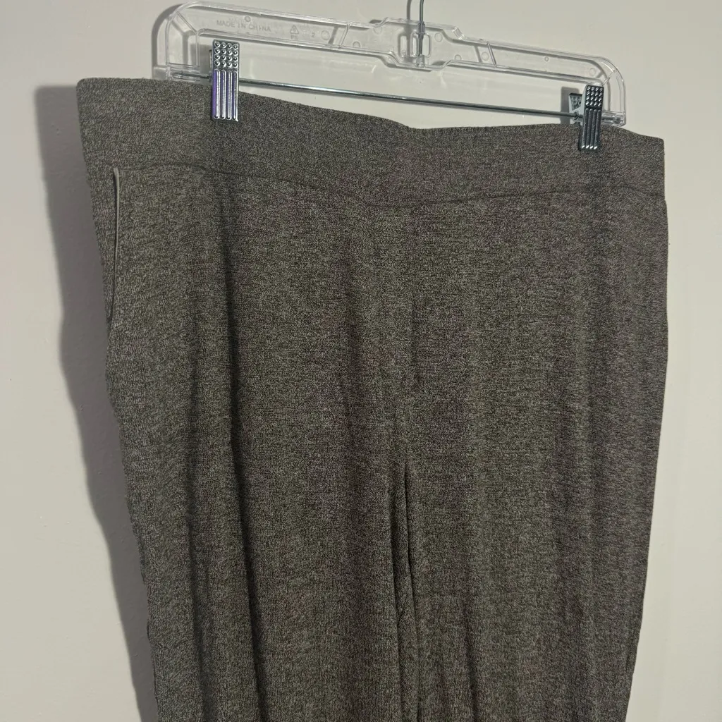 J.Jill Wearever Knit Stretch Crop Pants Pull‎ On 227862 Size X - Image 2