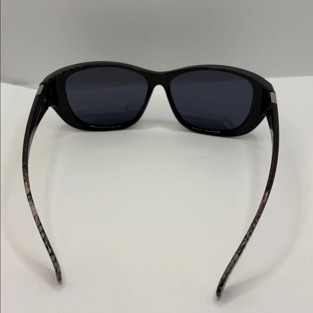 Foster Grants Solar Shield Dioptics Cat Eye Fashion Sunglasses fits over glasses - Image 4