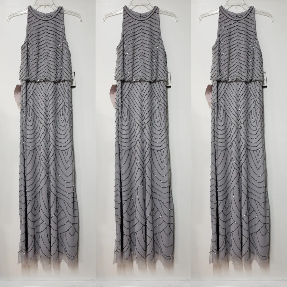 BHLDN ×Adriann Papell Madigan Beaded Tulle Dress - Image 10