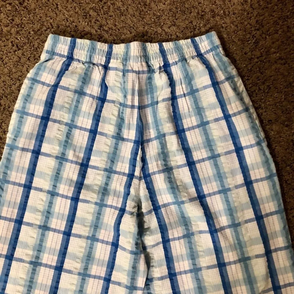 Chadwick's  Pants Womens S Used Blue Plaid - Image 6