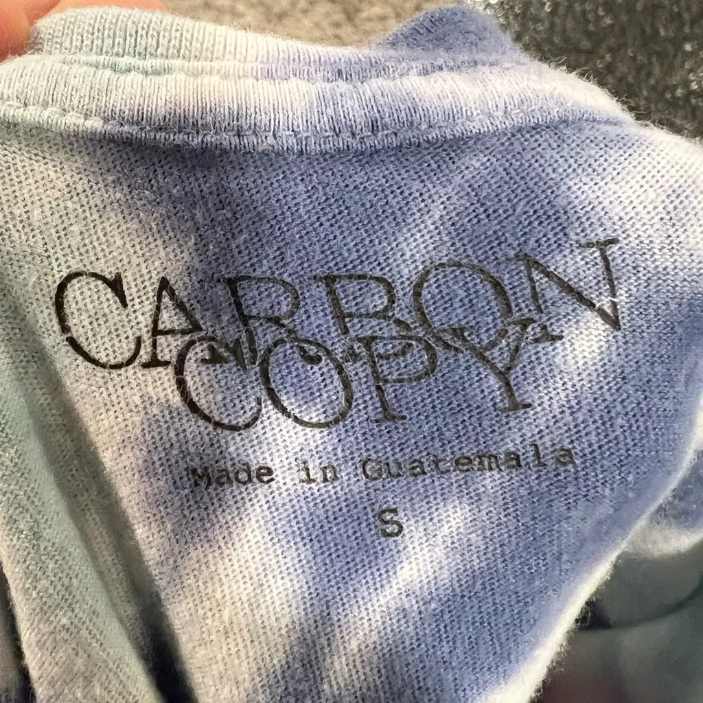 Carbon Copy Tie Dye Grateful Small Short Sleeve T Shirt - Image 3