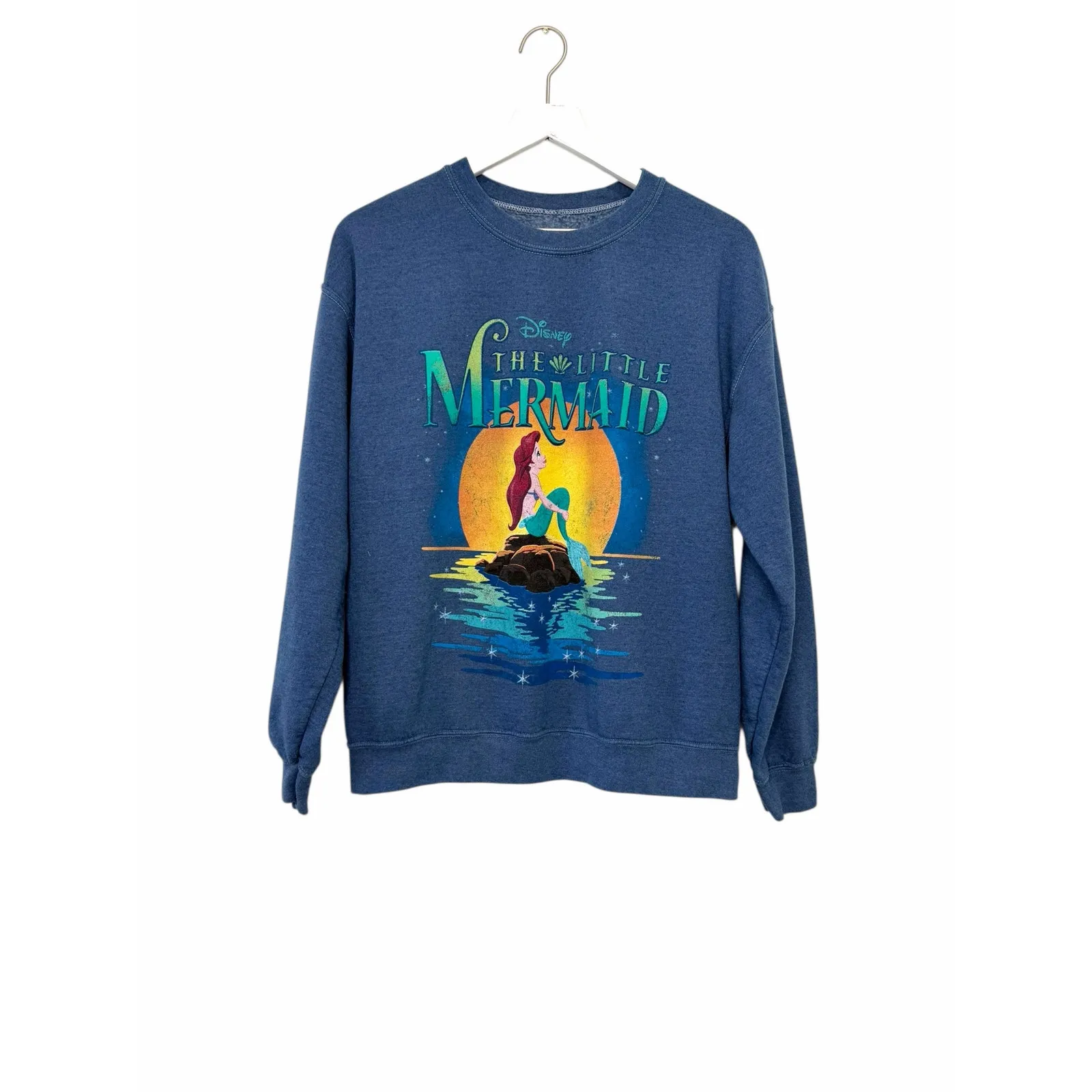 Disney The Little Mermaid Ariel Graphic Sweatshirt Size M - Image 5