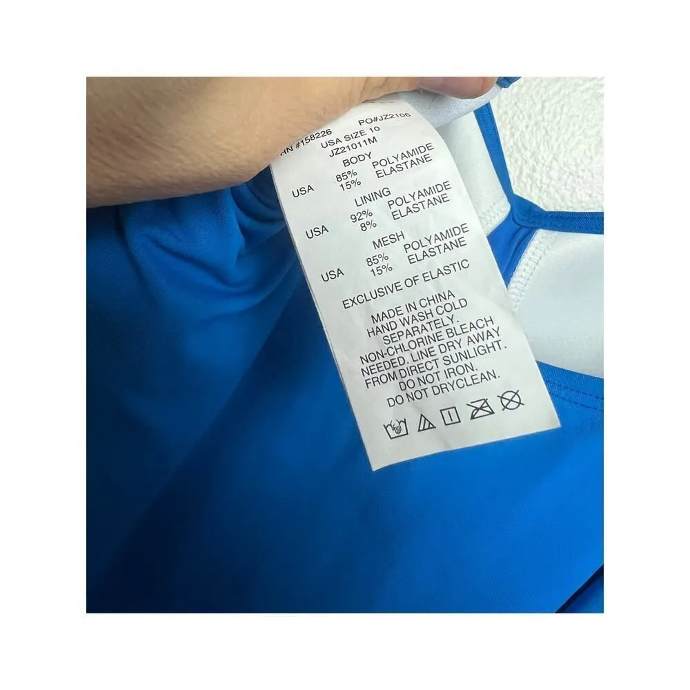 Jantzen Cobalt One Piece Suit Sz. 10 - Image 4