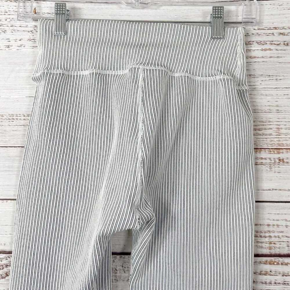 Good American Seamless Core Power Legging Black White, EUC, Size Large XL - Image 7