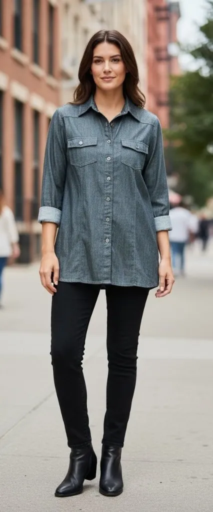 Passport Women's Buttoned Down Top Size M - Image 2