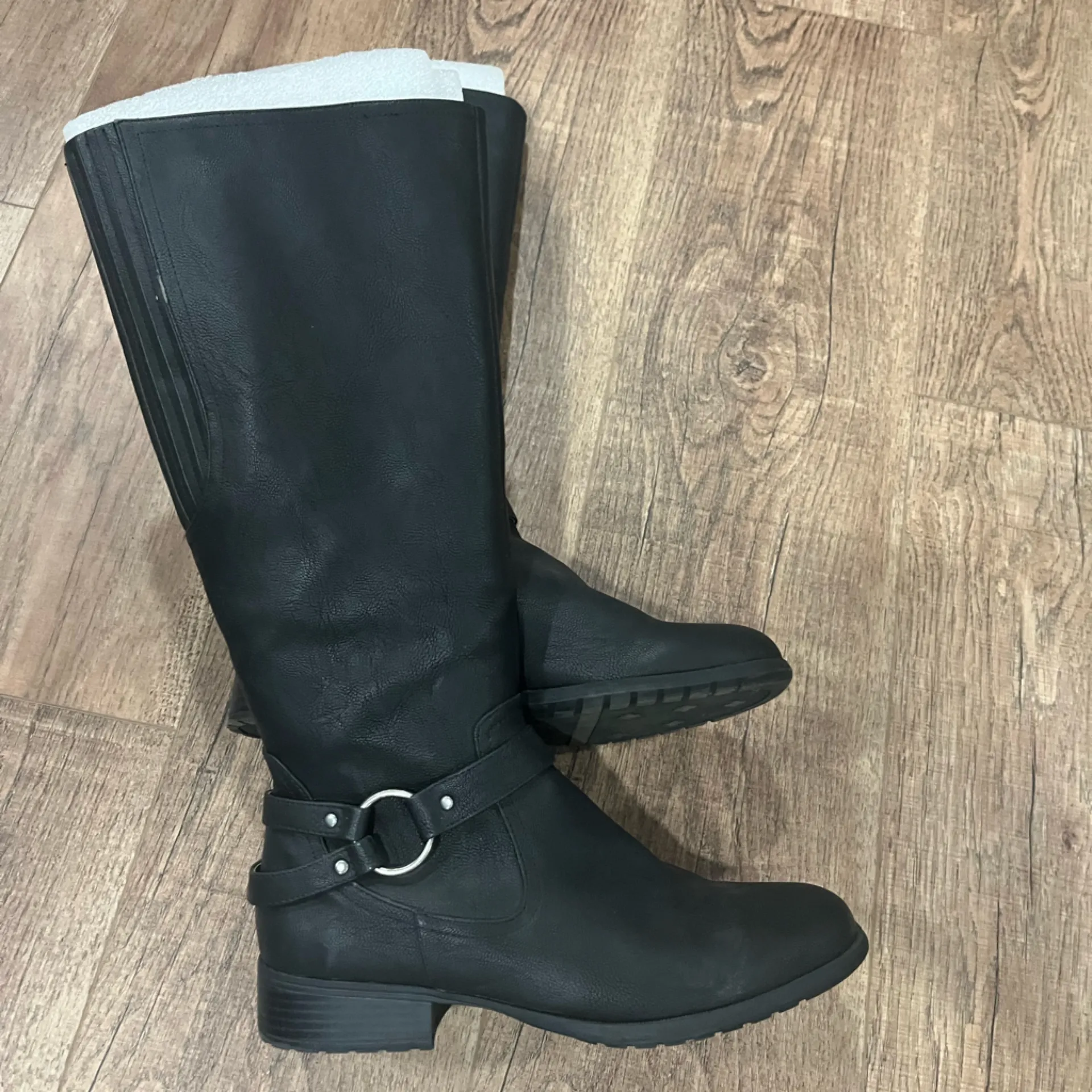 Life Stride Black Knee-High Boots - Image 3