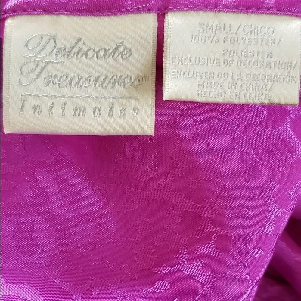 5/$25 Delicate Treasures Nightgown Size Small Pink - Image 6