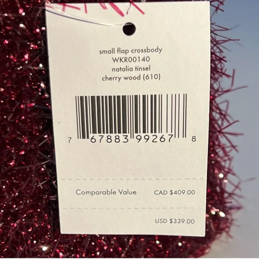 Kate Spade Natalia Tinsel Micro Turnlock  Crossbody - Image 5