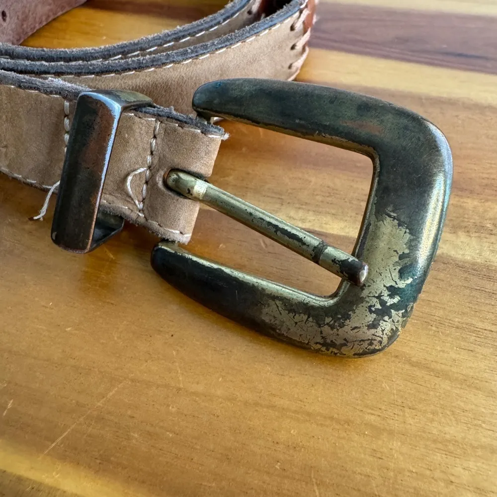 Fossil  patchwork leather belt size small - Image 2