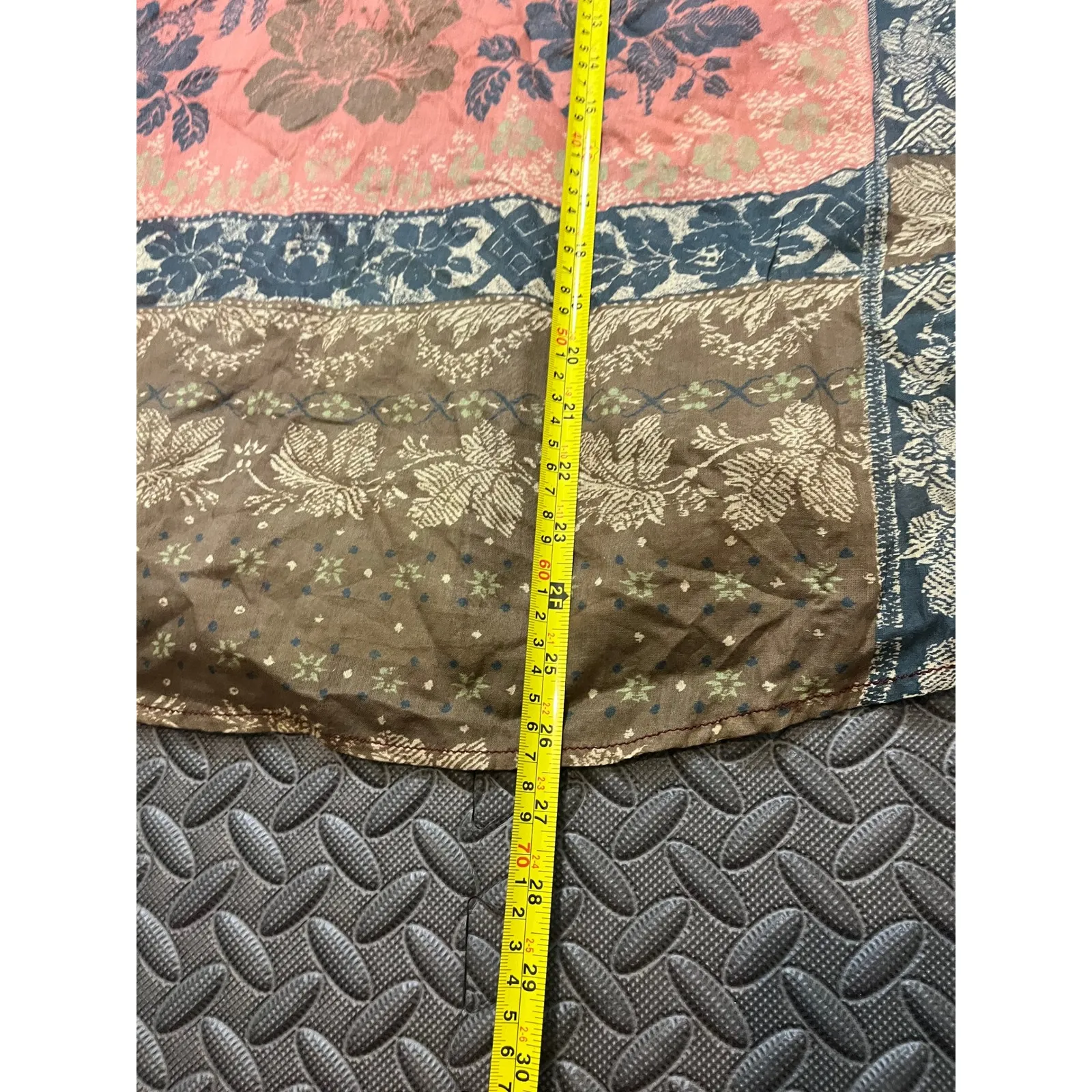 NWT Free People We The Free Flower Patch Berry Combo Sheer Shirt Size XS BOHO - Image 10