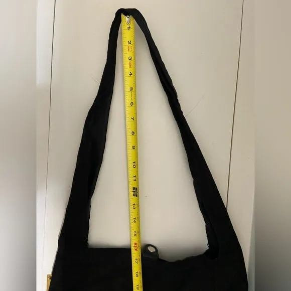 Kenneth‎ Cole Linen handbag, vintage Black - Image 12