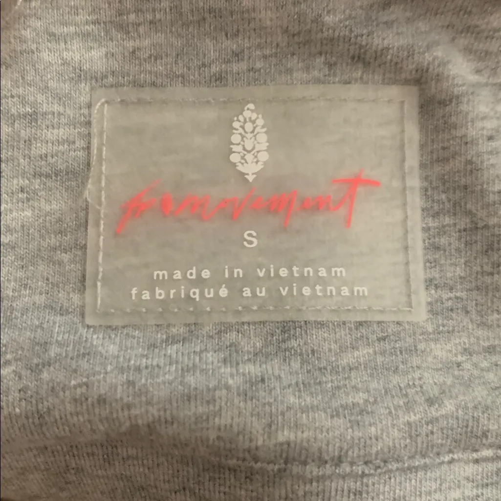 FREE PEOPLE MOVEMENT NWOT HEATHER GREY HOT SHOT ONESIE JUMPSUIT - Image 15