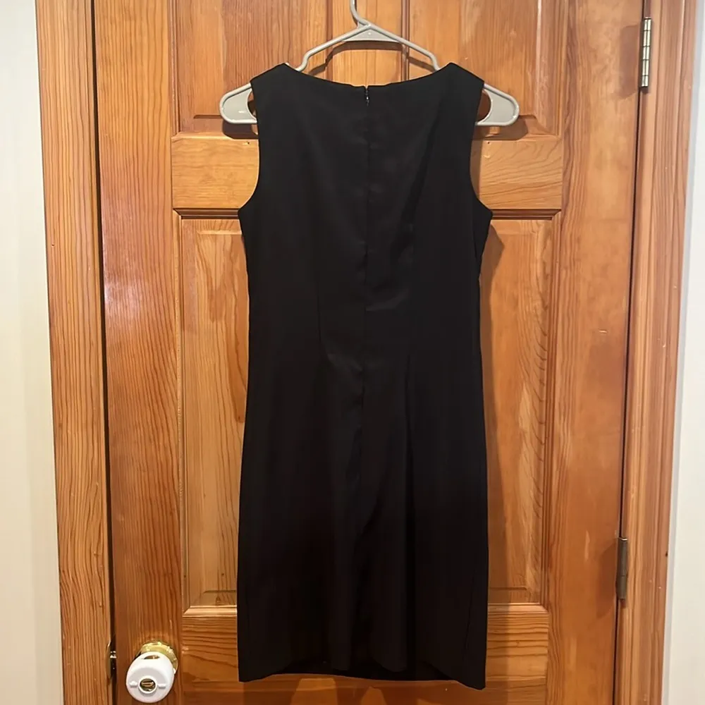 AB studio women’s black sleeveless dress size 4. . - Image 3