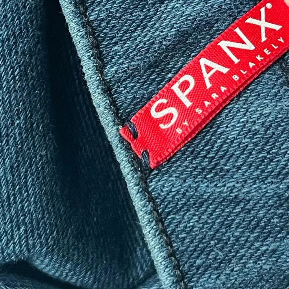 Spanx • Jean-Ish Ankle Leggings Twilight Rinse Pull On Legging Jeans - Image 6