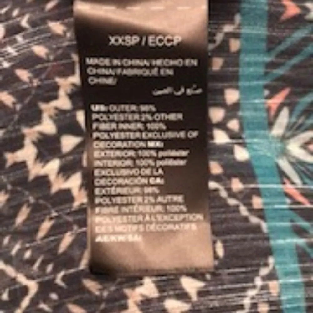 White House Black Market Chevron Dress Blue - Image 9