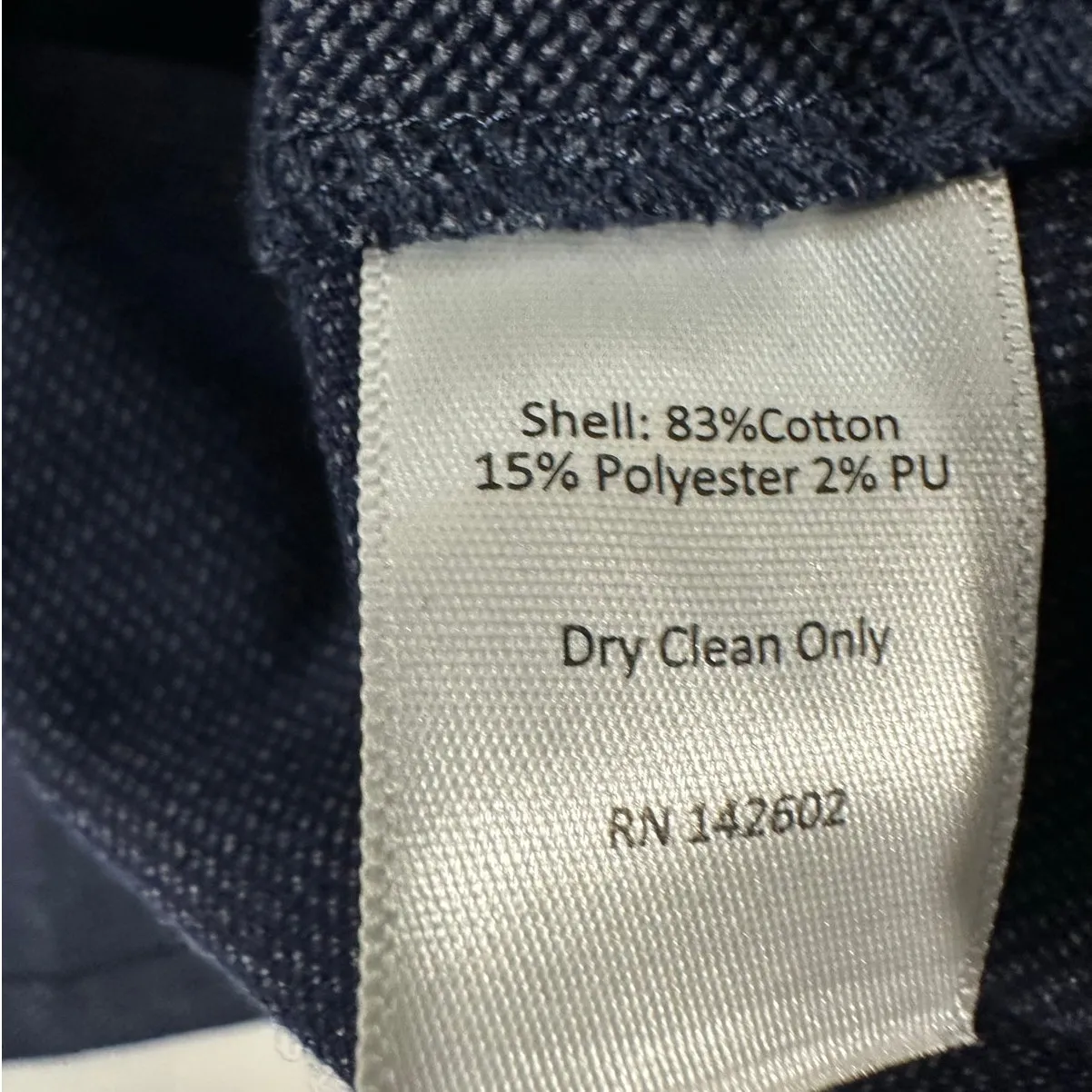 Sail to Sable Mini Dress Long Sleeve Navy Cotton Blend Tunic Dress size Small - Image 3