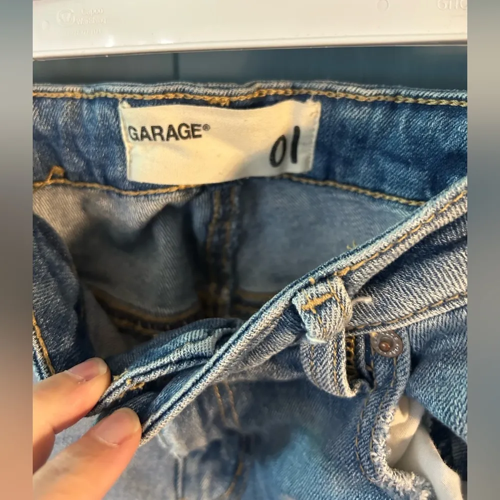 Garage Girlfriend Distressed Blue Denim Jeans | Size 01 - Image 4