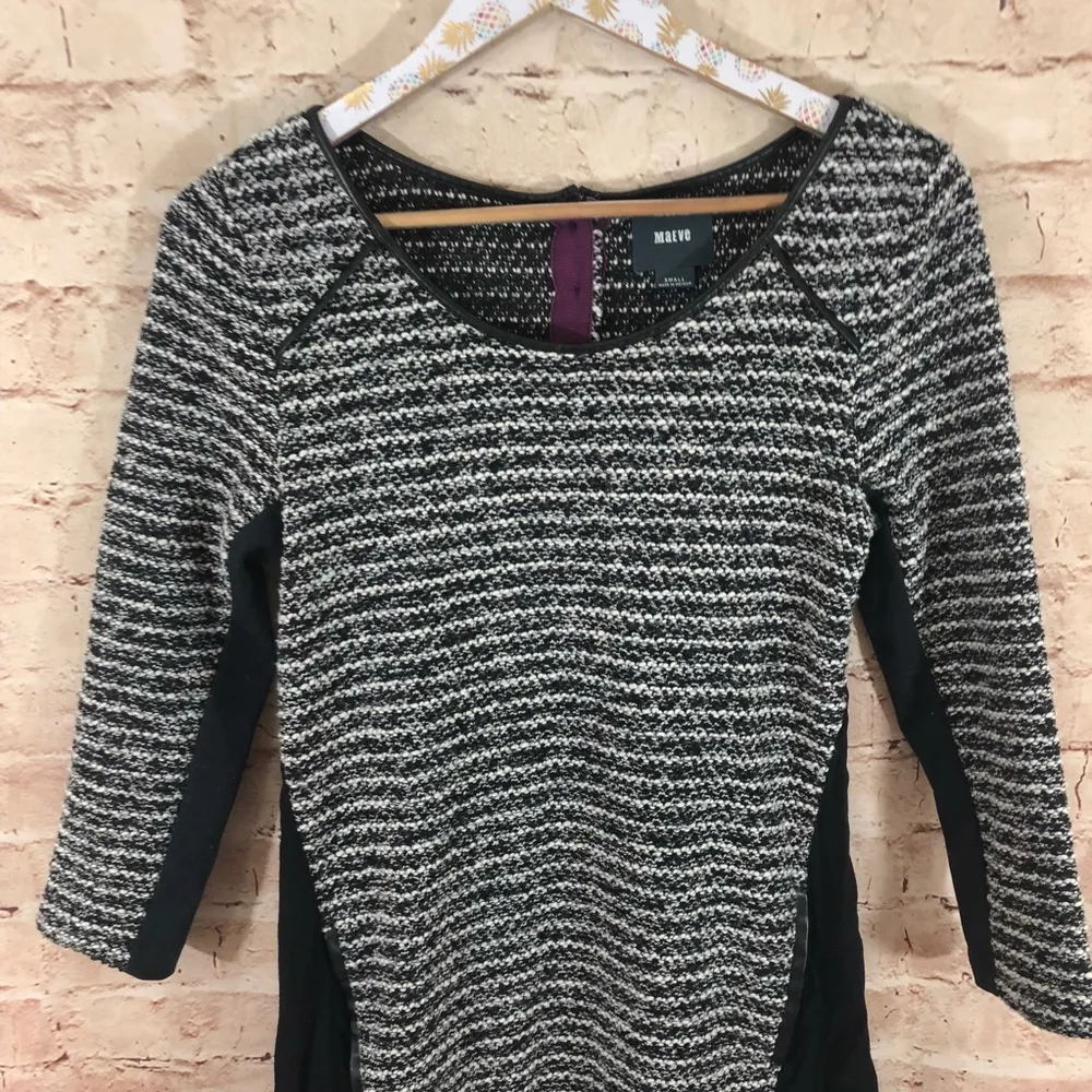 Anthropologie Maeve Tweed Mini Marled Dress - Image 4