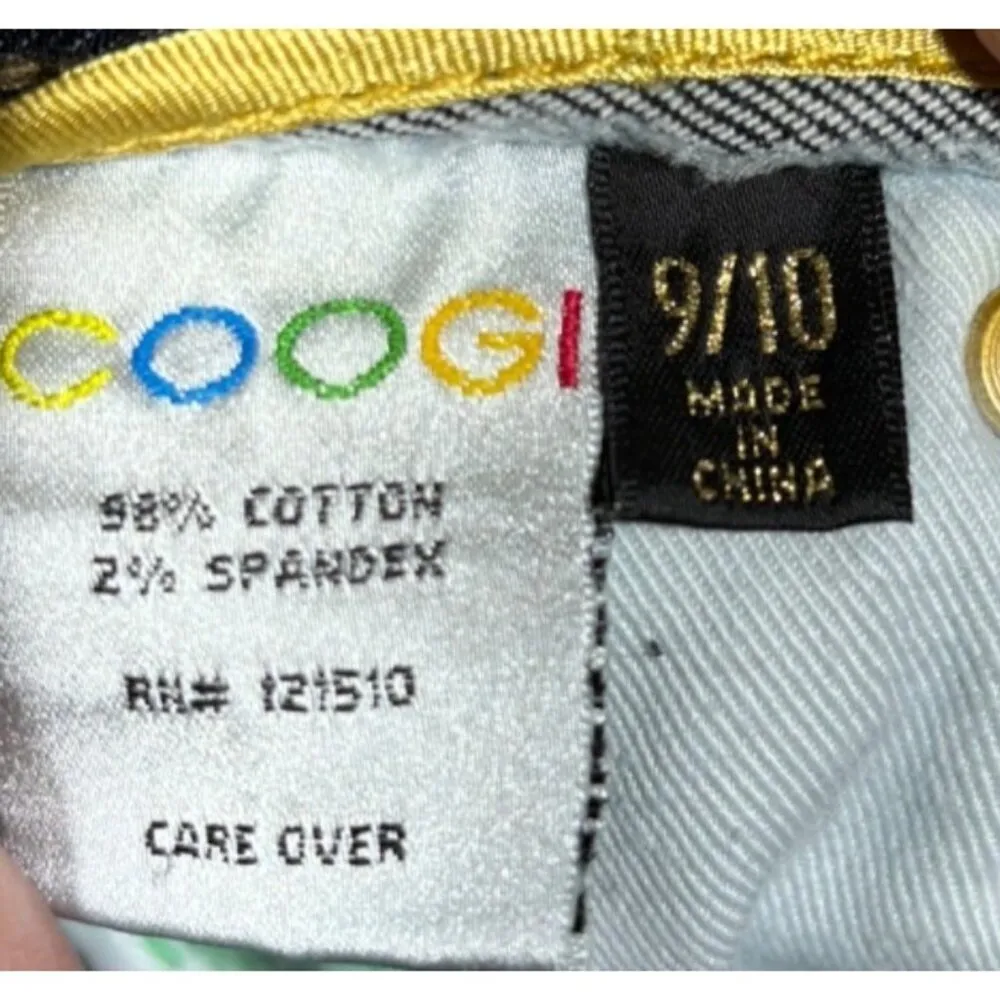 Coogi Women's Denim Jeans 9/10 Colorful Beaded Pockets Embellished - Image 7