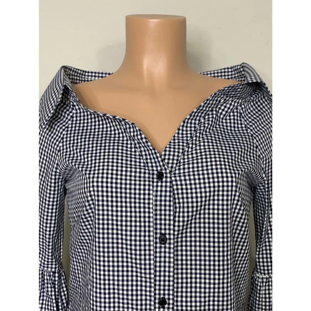 New. BAILEY 44 Gingham top. - Image 11