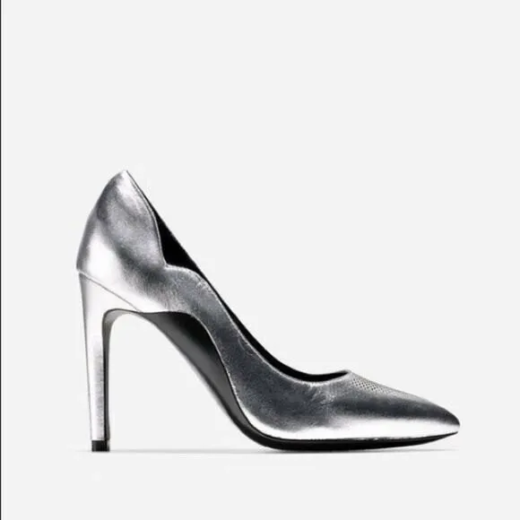 Cole Haan Silver Energy‎ 4 Inch Heels Women's 9 - Image 2