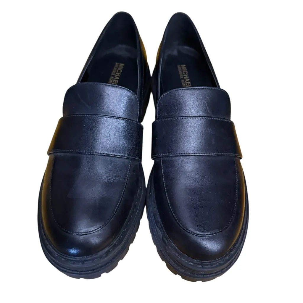 Michael Kors Parker chunky lug sole Loafers Slip-On academia 90’s clueless vibes - Image 2