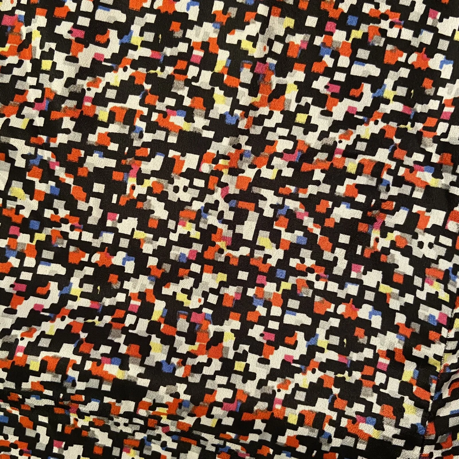 Soho Chick sleeveless dress geometric funky print size medium M - Image 5