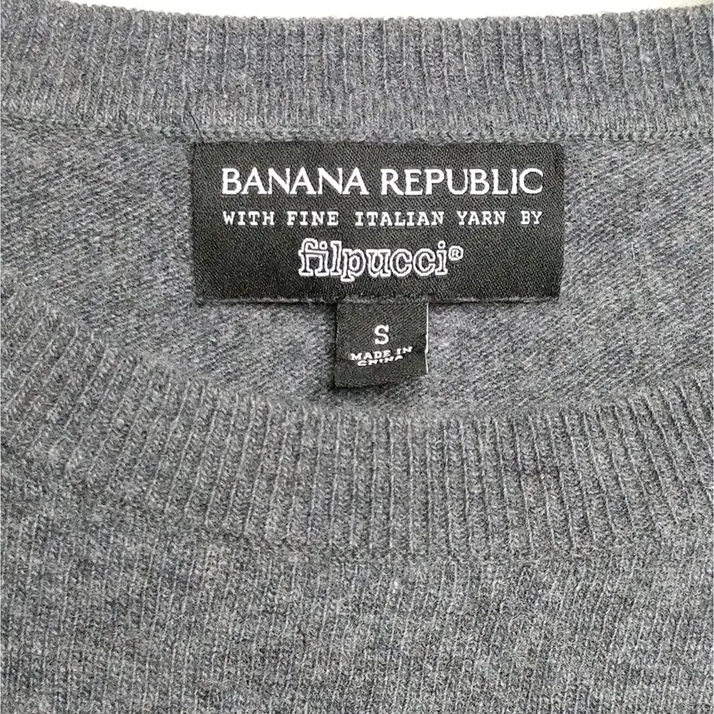Banana Republic Bow-Cuff Crew Sweater - Sz S - GUC - Image 5