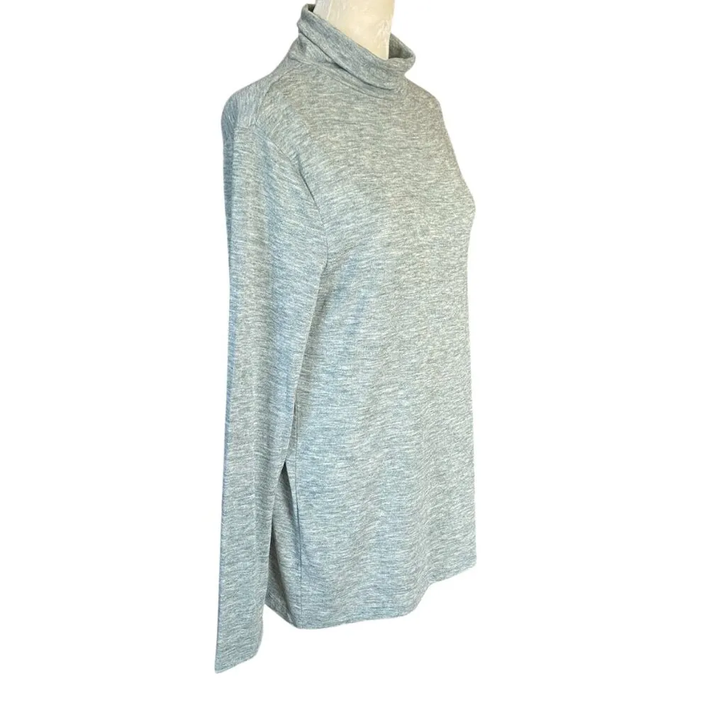 A New Day women's large pale green long sleeve stretchy turtleneck top - Image 2