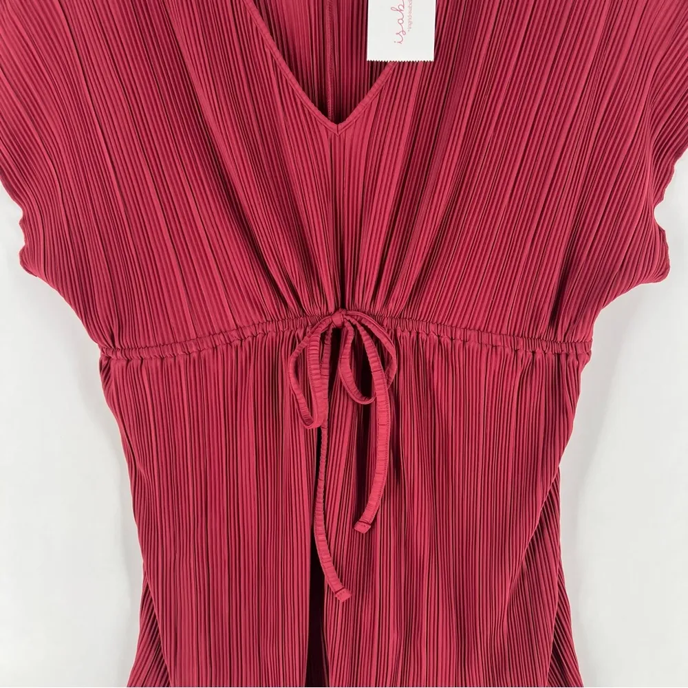 Isabel Maternity Micro‎ Pleated V - Image 3