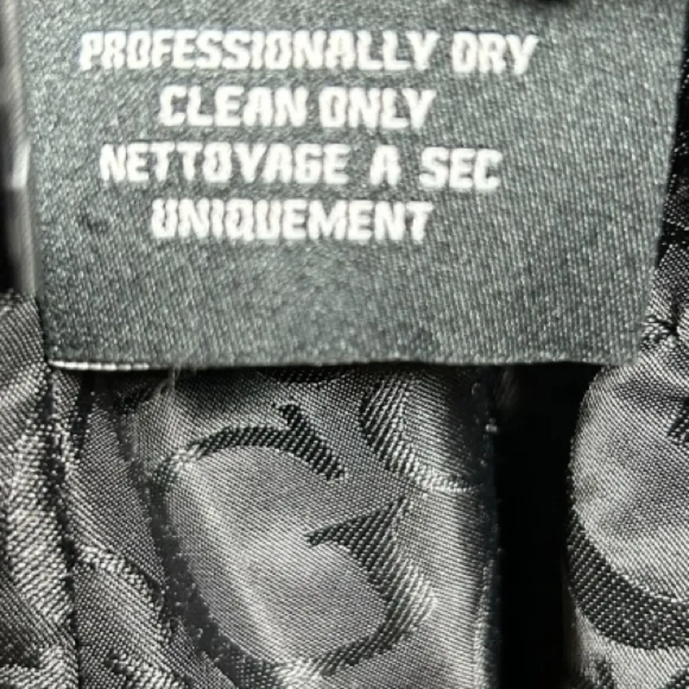 Guess Womens Large Dark Gray Wool Blend Lined Collared Fitted Pea Coat - Image 11