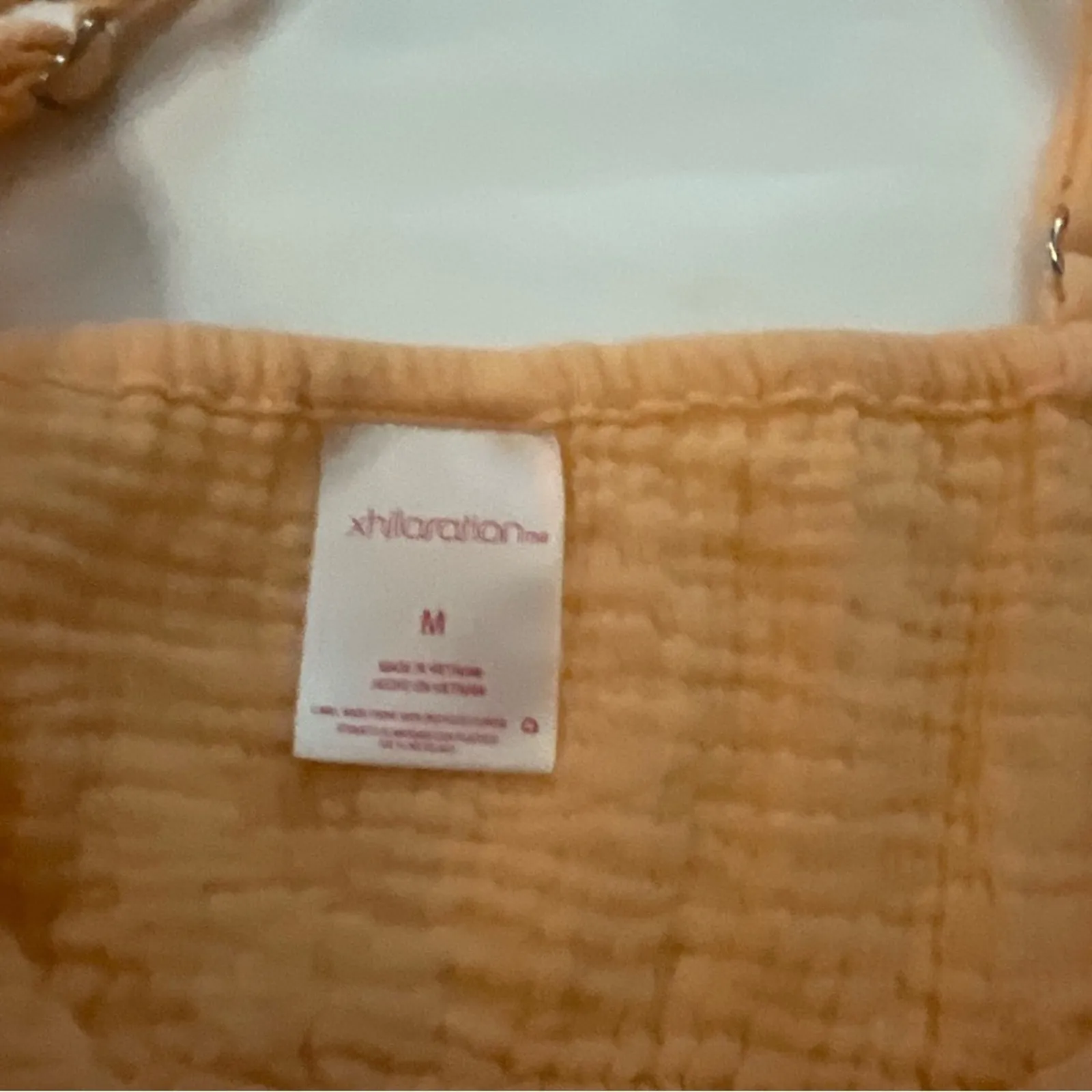 Xhilaration Peach Coverup M Resortwear Bohemian Swim Mermaid Vacation Beach - Image 8