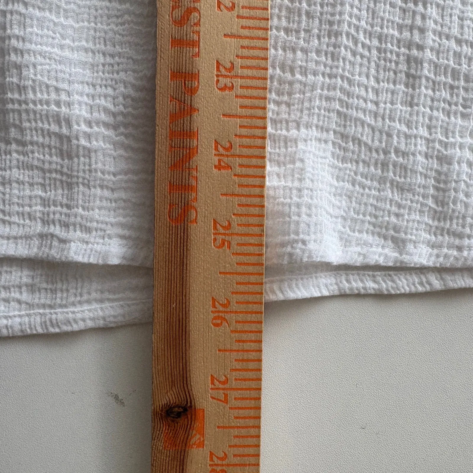 Tommy Bahama White Gauze Mandarin Collar Button Up Tunic Shirt Top Women S - Image 8