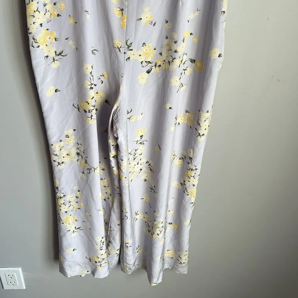 Intermix Floral Octavia Lilac Jumpsuit - Image 7