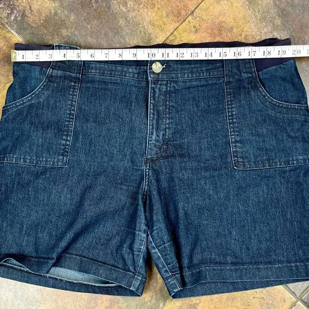 Lee Riders Midrise Denim Jean Shorts 18M - Image 7