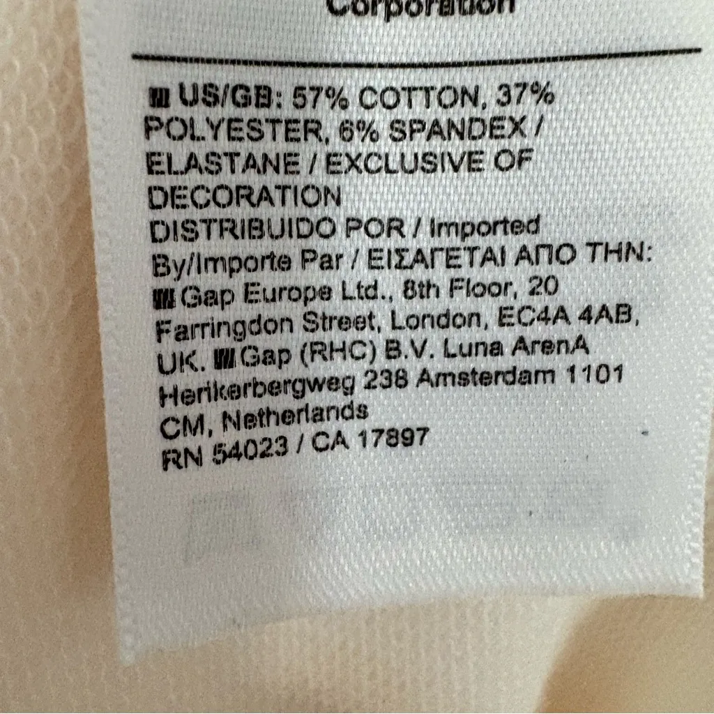 Athleta Retroterry V Neck Sleeveless Relaxed Tunic Sweatshirt Top Ivory Size M - Image 11