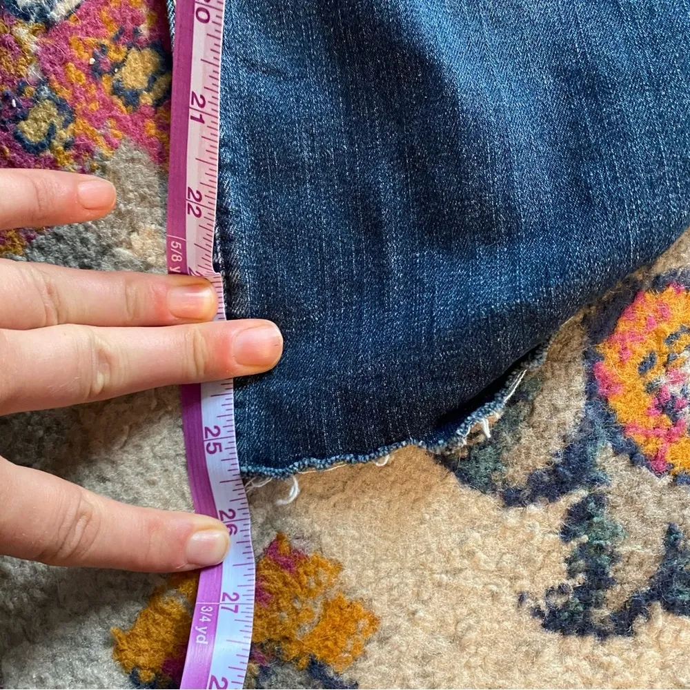 Silver Jeans Co. Tuesday Capri Women's W30 Blue Low Rise Denim Jeans 30x25.5 - Image 9