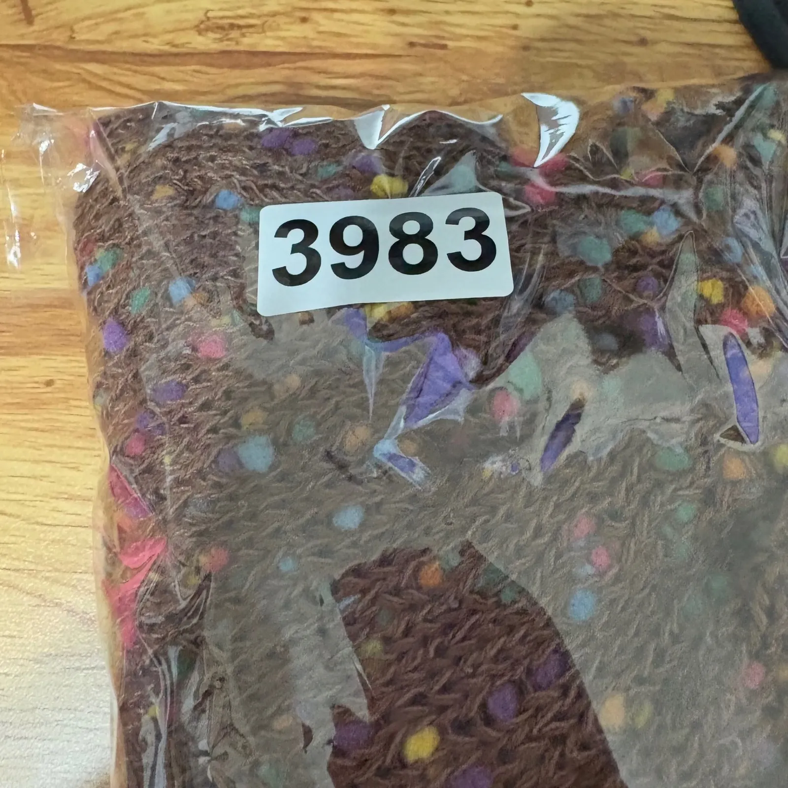 Judith‎ March Women Sweater M Brown Multicolor Popcorn Knit Boho Retro Y2K Indie - Image 6