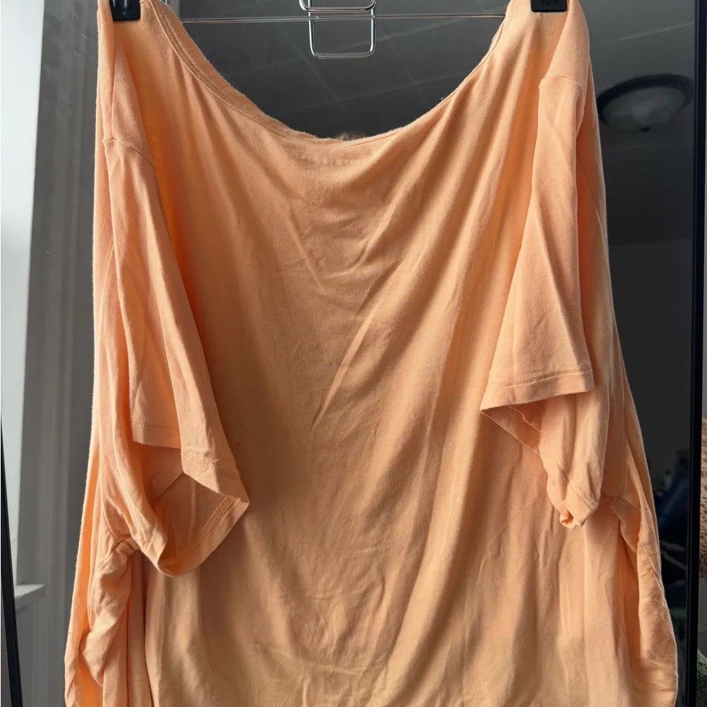 Orange peachy Women's Top - Image 3
