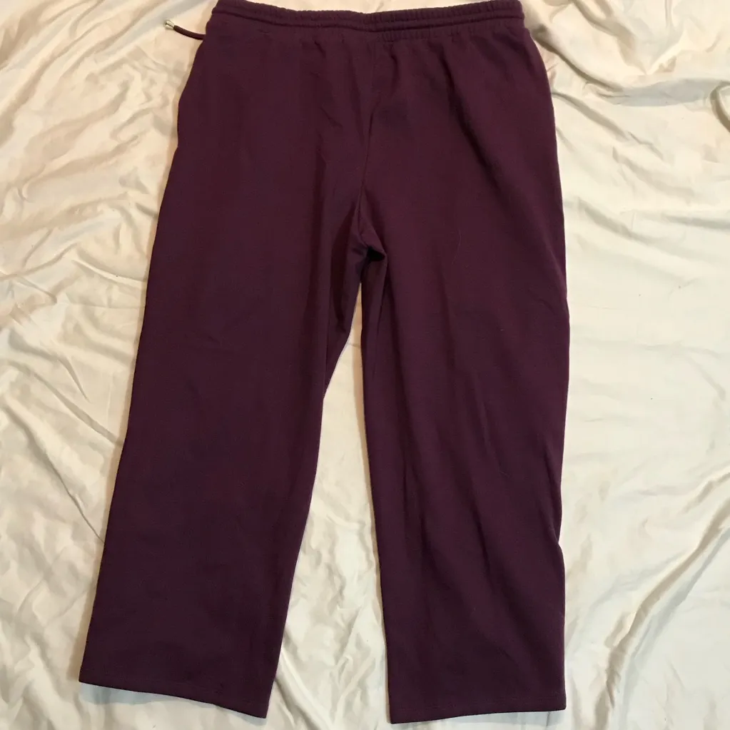 G by Giuliana Deep Purple Joggers Size undefined - Image 3