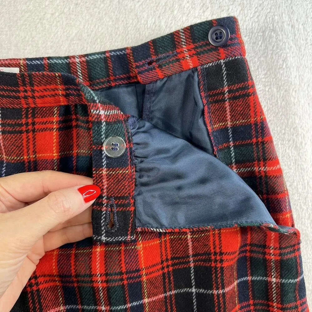 Vtg Pendleton Sz 10 Skirt Plaid Wool MacInnes Tartan USA 80s Academia Preppy - Image 5