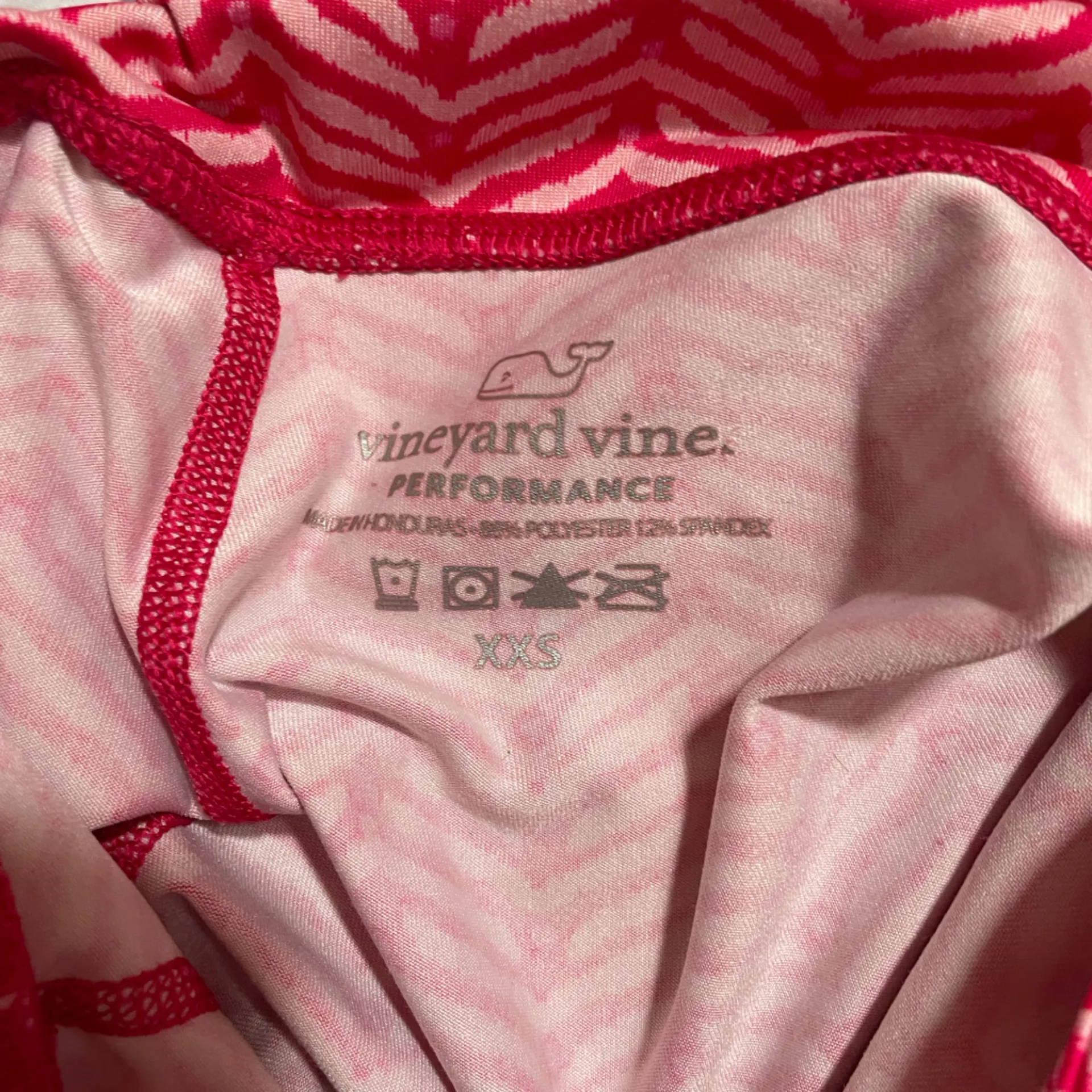 Vineyard Vines Performance Leggings‎ Pink printed pattern size XXS - Image 5