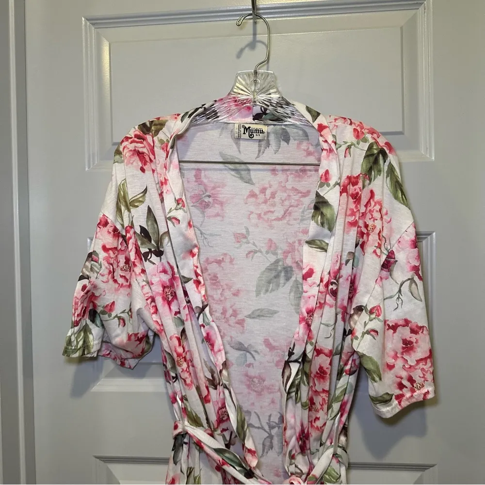 Show Me Your Mumu Brie Garden Bloom Floral Robe One Size - Image 4