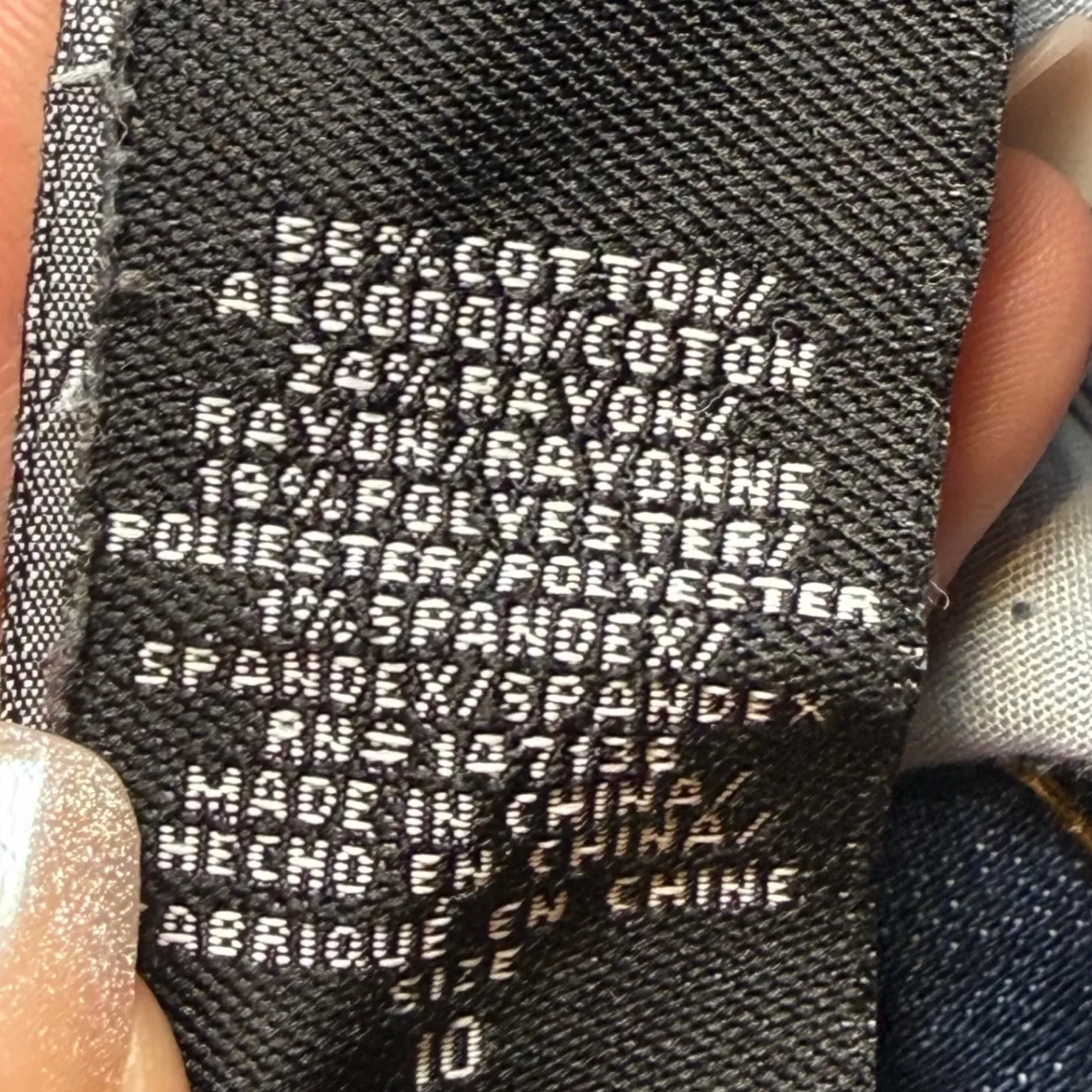 1822 Denim Wide Leg Jeans Women Dark Wash High Rise Y2K Retro Classic Staple 10 - Image 14